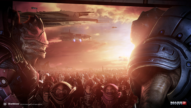 Illustration for article titled Here's One Of The Guys To Thank For Mass Effect 3 Ending On A Brighter Note